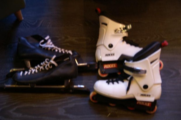 Roces m12 white Ice skates