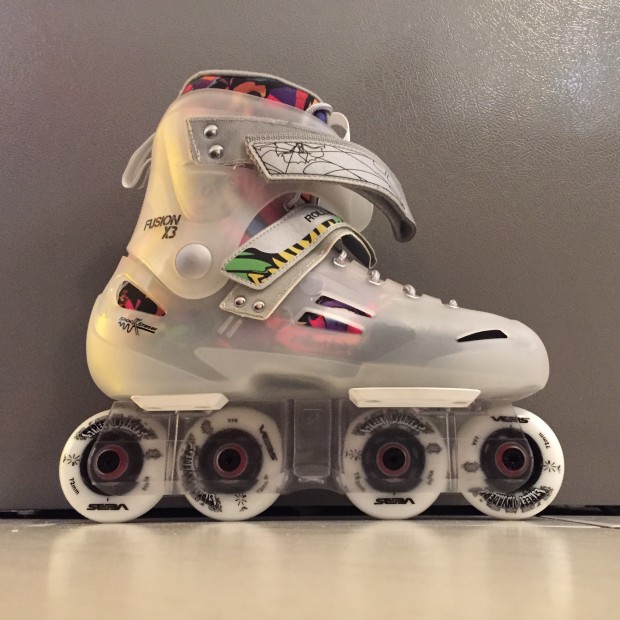 Rollerblade Fusion X3 Park Setup